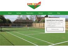 Tablet Screenshot of euroclay.co.uk